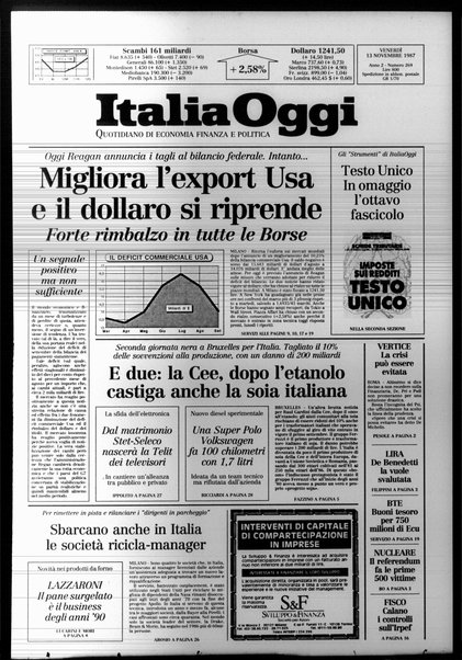 Italia oggi : quotidiano di economia finanza e politica